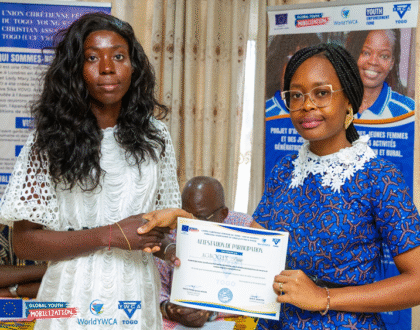 De Lomé à Kpalimé : l&rsquo;UCF/YWCA-Togo forme et inspire une nouvelle génération de jeunes entrepreneures