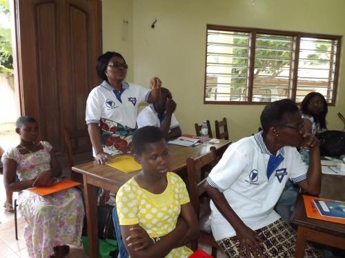 Photo projet leadership au sein de YWCA Togo