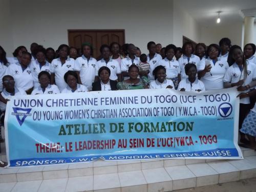Photo projet leadership au sein de YWCA Togo 2